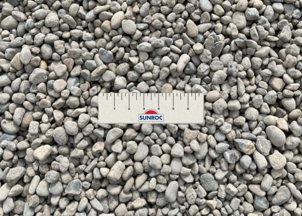 3/4 inch screened rock