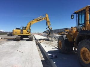Jackson Hole Wyoming Airport Apron Concrete Paving
