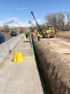 Pipeline installation before fill