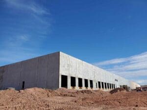 Orgill Facility Expansion Ready Mix Concrete building frame